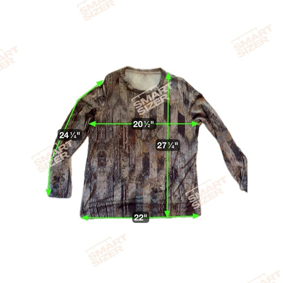 Abstract Print Long Sleeve Top - Picture 5 of 5